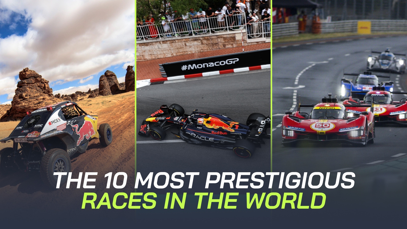 Greatest Races in Motorsport History (Across Different Series)